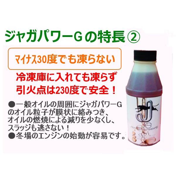 ジャガパワーｇ 500ml 超細粒オイル粒子のエンジンオイル添加剤 E001 Gmドットコム 通販 Yahoo ショッピング