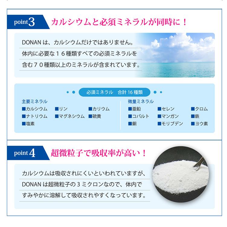 DONAN ドナン分包 リニューアル 45包 1g×45日分 総合ミネラル含有