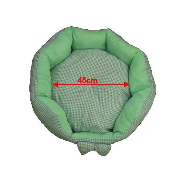 ペットベッド　グリーン　猫用　小型犬用　Lサイズ　57ｃｍ×52ｃｍ×14ｃｍ　 |  | 01
