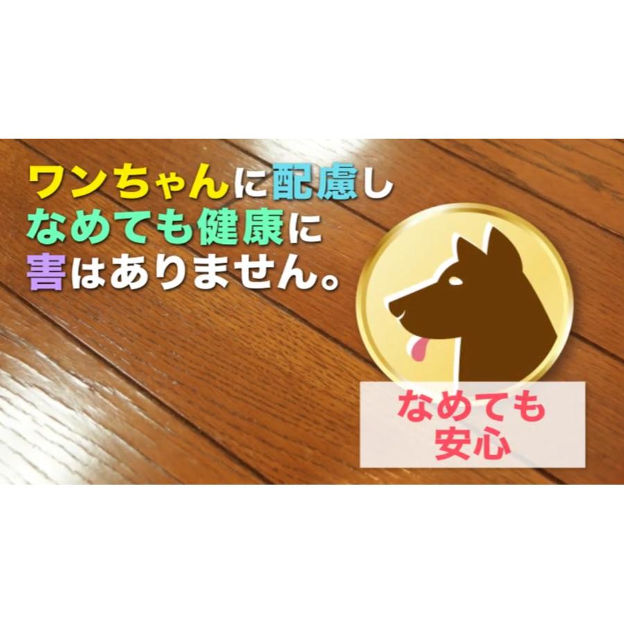 室内犬のためのすべり止め床コーティング剤とオールワックスワイパーのセット　立ったままワイパー派　リンレイ｜gmimport｜05