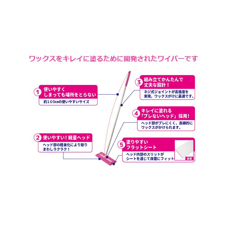 リンレイ オールワックスワイパーEX 立ったままワイパー派 リンレイ オールワックスワイパーEX 立ったままワイパー派