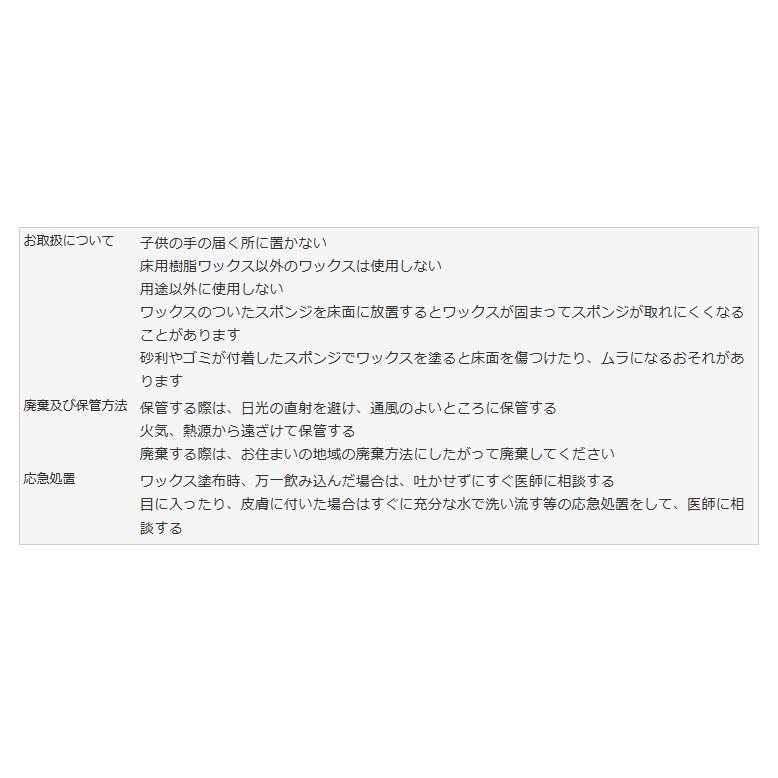 リンレイ　オール　ａｌｌ　500ml　ワックスかんたんワイパー ハンディタイプのセット　万能樹脂床ワックス かんたんワックス塗布具｜gmimport｜11