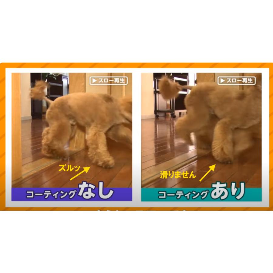 リンレイ 室内犬のためのすべり止め床用コーティング剤 シート リンレイ 室内犬のためのすべり止め床用コーティング剤 シート