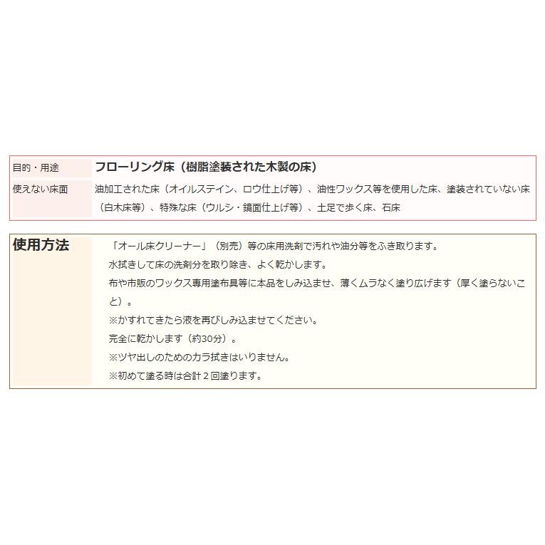 スタイルコート　500ml　リンレイ　フローリングワックス　ダーク系　約30畳分　効果1年 STYLE COAT |  | 06