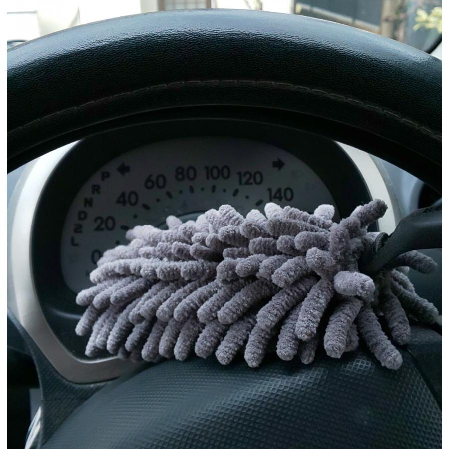 ホコリキャッチャー　ミニ　リンレイ　マイクロファイバーモップ　車用　 |  | 07