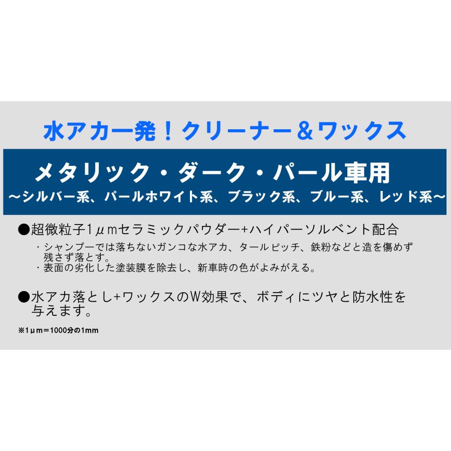水アカ一発　クリーナー＆ワックス　メタリック　ダーク　パール車用　リンレイ　 |  | 04