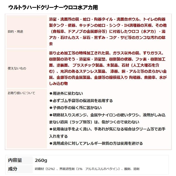 リンレイ　ウルトラハードクリーナーバス用　ウルトラハードクリーナー水アカウロコ用　お風呂掃除用セット　お風呂用洗剤　 |  | 09