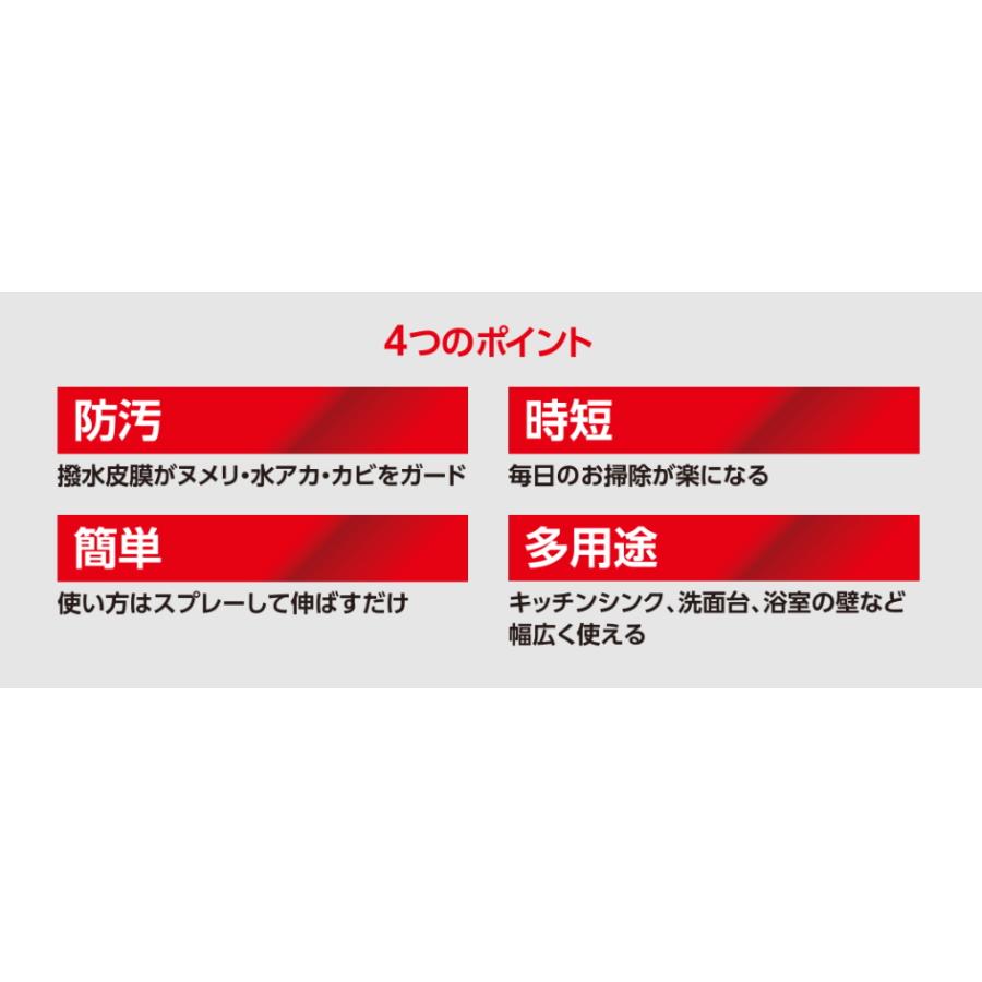 ウルトラハードコーティング　キッチンシンク　浴室　洗面所　水まわり用　撥水コート　撥水効果でお掃除ラクラク　500ml　 |  | 07