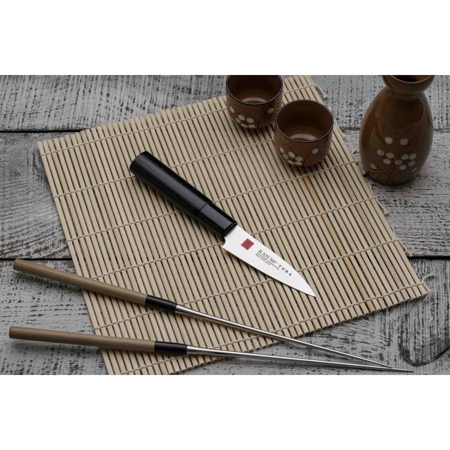 霞KASUMI TORA　フルーツナイフ　スミカマ　果物ナイフ　モリブデンバナジウム鋼使用　和包丁　小型包丁　日本製　送料無料 |  | 02