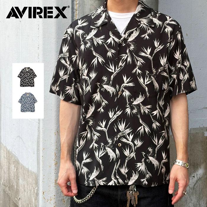 AVIREX（アヴィレックス） ALOHA SHIRT ”BIRD OF PARADISE FLOWER
