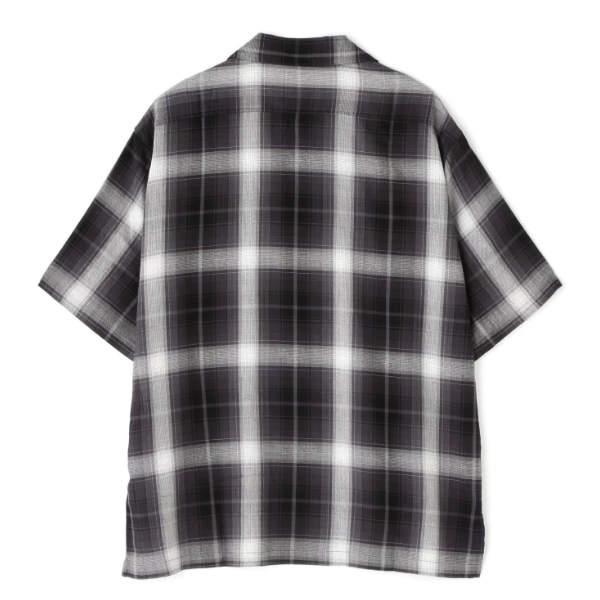 2025SS AVIREX アヴィレックス S/S ONE POINT OMBRE CHECK SHIRT
