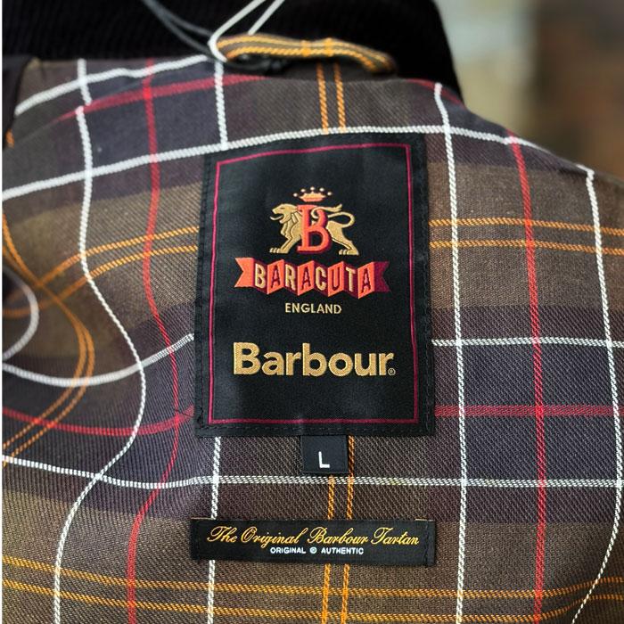 Barbour（バブアー） MWX2475 《 × BARACUTA 》 Tyne Waxed Car Coat