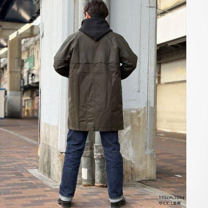 Barbour（バブアー） MWX2475 《 × BARACUTA 》 Tyne Waxed Car Coat