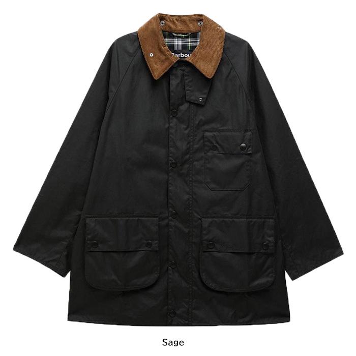 即納 MWX2498 BARBOUR バブアー 【オーバーサイズ】 SOLWAY WAX JACKET OS　ソルウェイ ワックスジャケット オーバーサイズフィット 【 SAGE (SG51) 】の画像