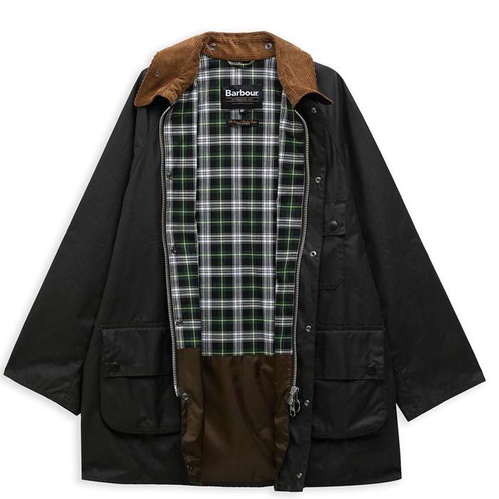即納 MWX2498 BARBOUR バブアー 【オーバーサイズ】 SOLWAY WAX JACKET OS　ソルウェイ ワックスジャケット オーバーサイズフィット 【 SAGE (SG51) 】の画像