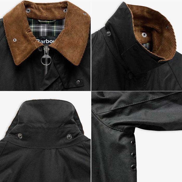 即納 MWX2498 BARBOUR バブアー 【オーバーサイズ】 SOLWAY WAX JACKET OS　ソルウェイ ワックスジャケット オーバーサイズフィット 【 SAGE (SG51) 】の画像