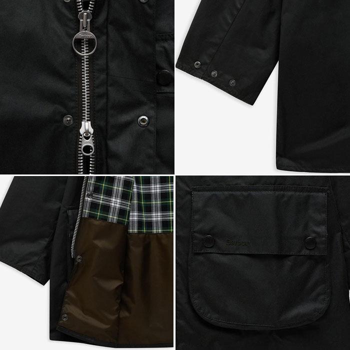 即納 MWX2498 BARBOUR バブアー 【オーバーサイズ】 SOLWAY WAX JACKET OS　ソルウェイ ワックスジャケット オーバーサイズフィット 【 SAGE (SG51) 】の画像
