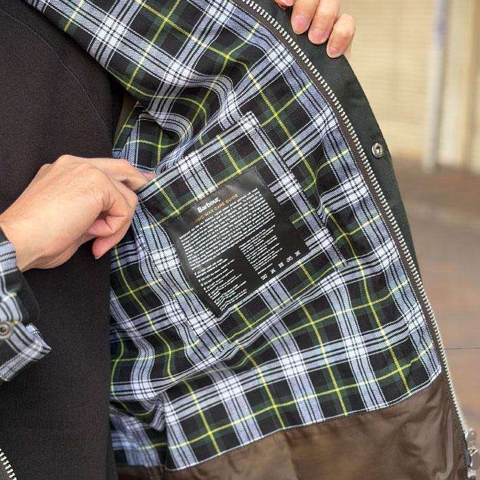 即納 MWX2498 BARBOUR バブアー 【オーバーサイズ】 SOLWAY WAX JACKET OS　ソルウェイ ワックスジャケット オーバーサイズフィット 【 SAGE (SG51) 】の画像
