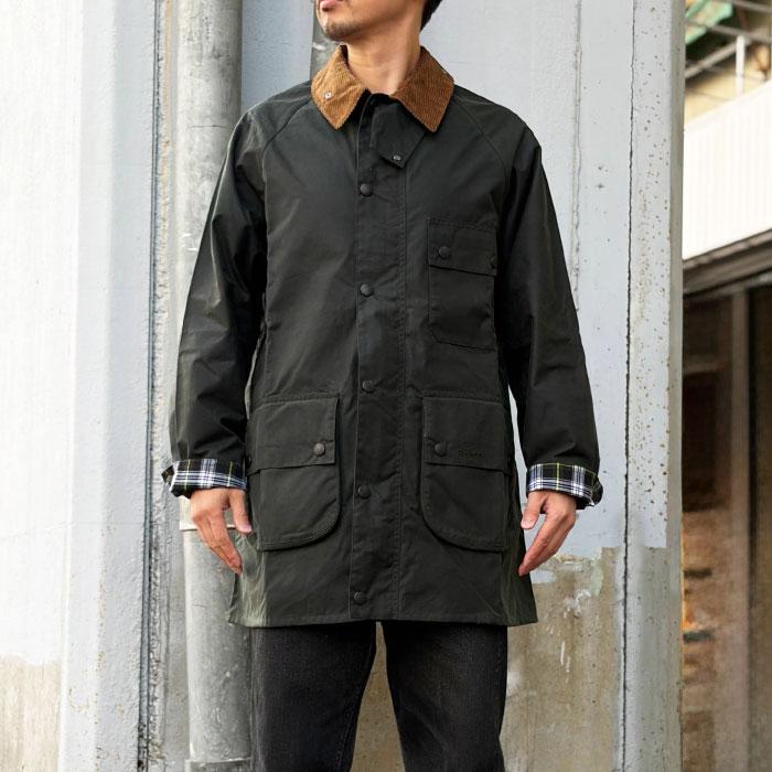 即納 MWX2498 BARBOUR バブアー 【オーバーサイズ】 SOLWAY WAX JACKET OS　ソルウェイ ワックスジャケット オーバーサイズフィット 【 SAGE (SG51) 】の画像