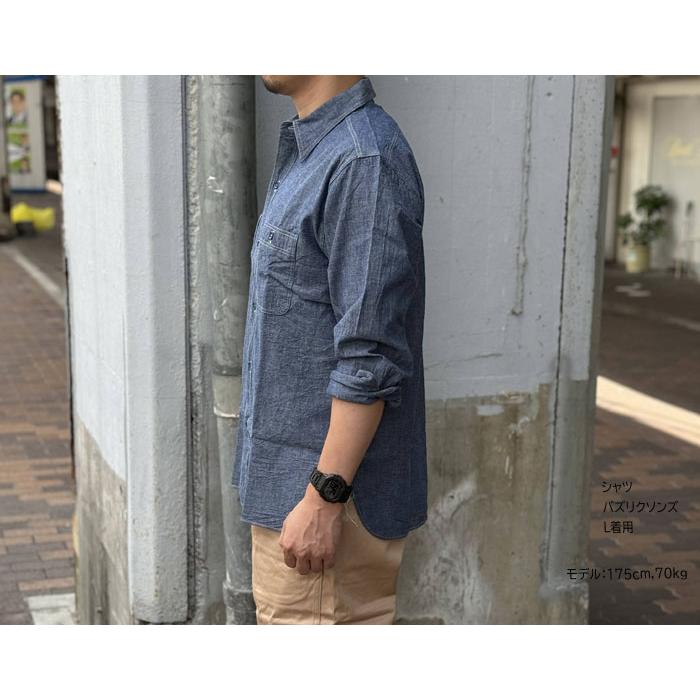 BUZZ RICKSON'S BR25995 バズリクソンズ BLUE CHAMBRAY WORK SHIRT