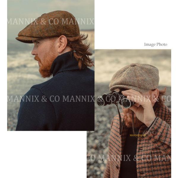 MANNIX HAT Co】 ハリスツイード キャスケット Harristweed MANNIX HAT Co】 ハリスツイード キャスケット Harristweed