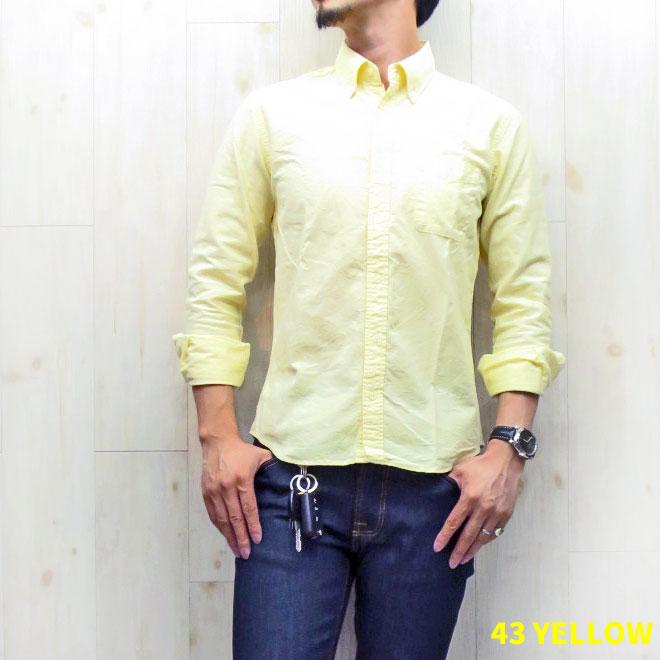 羽衣シャツ ciao メンズ ボタンダウンシャツ 292003  L/S B.D. SHIRT OXFORD WASHED カジュアルシャツ メンズ 長袖シャツ チャオ｜gmmstore｜06