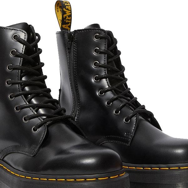 Dr.Martens JADON 15265001 ドクターマーチン jadon 【 BLACK 】 8ホールブーツ レディース  厚底 レースアップブーツ [  POLISHED SMOOTH  ]｜gmmstore｜04