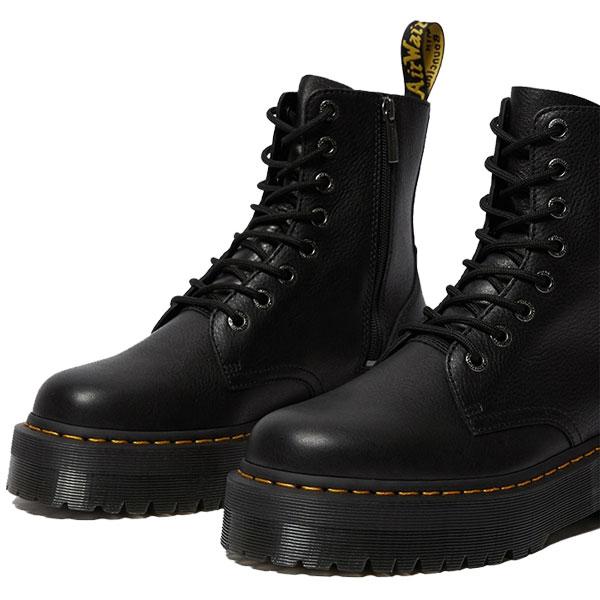 Dr.Martens JADON PISA ドクターマーチン jadon 8ホールブーツ 【 BLACK 】 レディース  厚底 レースアップブーツ PISAレザー 26378001｜gmmstore｜04