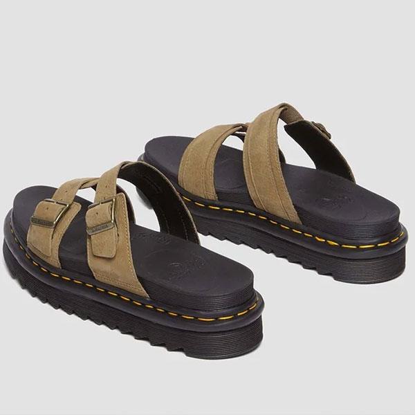【Dr. Martensドクターマーチン】MYLES（マイルス） 厚底サンダル Dr.Martens ドクターマーチン マイルス バックル スライド