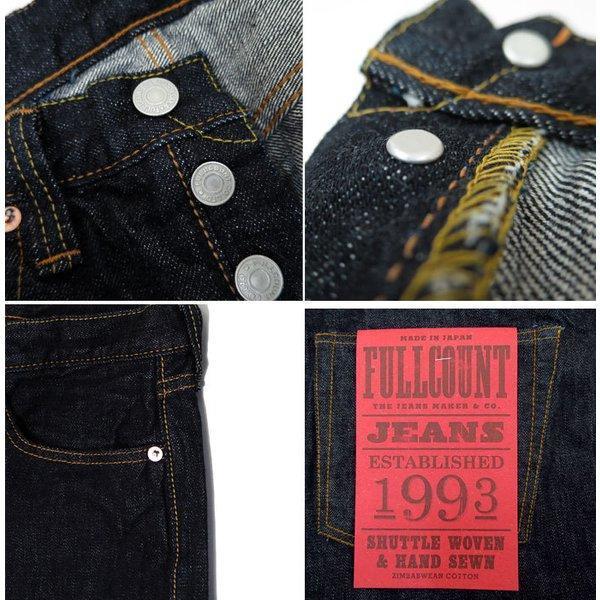 FULLCOUNT 【15.5ヘビーオンス セルビッチデニム】FULL COUNT