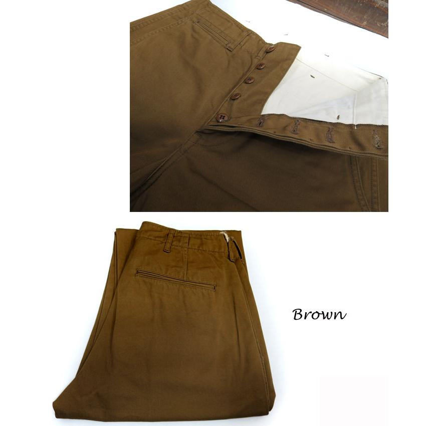 【新品】フルカウント チノパン 30インチ ブラウンベージュ FULLCOUNT（フルカウント） 1201 U.S.Army Chino Khaki Brown チノパン
