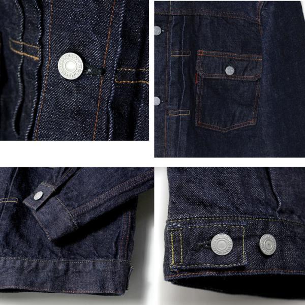 【タフネス】【ジージャン】【デニムジャケット】【TOUGNNESS】【Gジャン】 improves デニムジャケット gジャン 10oz デニム ショート丈