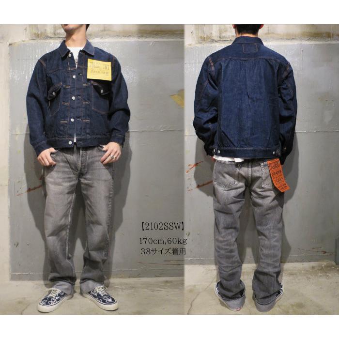 FULLCOUNT 2025SS [ 2102SSW ] Type2 Denim Jacket (Super