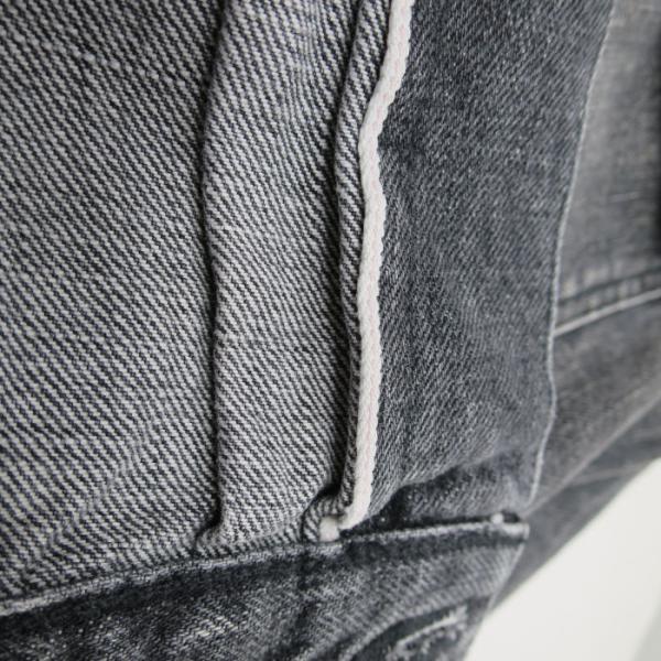 FULLCOUNT [ 2107BKHW ] Type 1 Black Denim Jacket Dartford フルカウント 13.7oz デニムジャケット ダートフォード 1ハードウォッシュブラックの画像