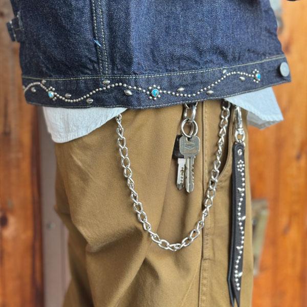 2107HTC FULL COUNT Type 1 On Studs by Zip Stevenson HTC(25SS)  [ Type 1 Denim Jacket ] 2107 13.7oz Denim ZIMBABWE COTTON100% Gジャン made in JAPANの画像