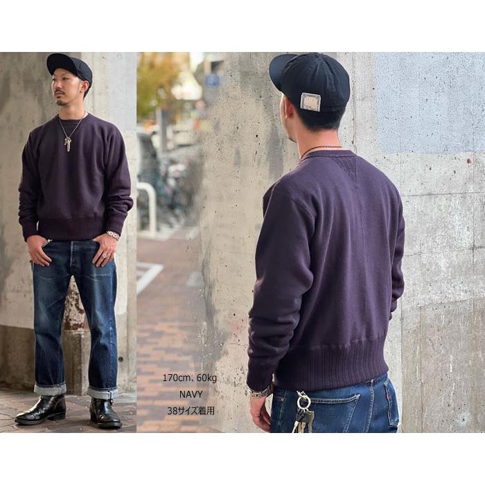 FULLCOUNT（フルカウント） 3741 Double V Set In Sleeve Mother Cotton Made in ...