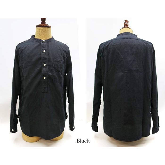 FULL COUNT [ フルカウント ] [ #4900 ] STAND COLLAR CHAMBRAY SHIRTS