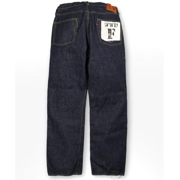 パンツ FULLCOUNT S0105-24 WWII Model size32 Fullcount S0105-24 WWII Brown Cotton Selvedge Jeans (Wide