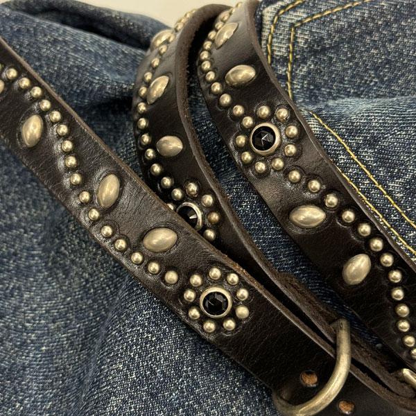 HTC ナロー幅 USA SN32 STONE 0.75 BELT 4971006 ブラックレザー HTC ナロー幅 USA SN32 STONE 0.75 BELT 4971006 ブラックレザー