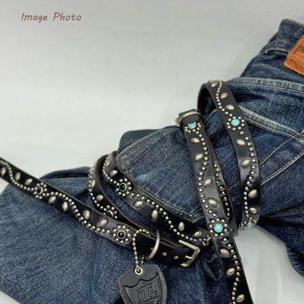 HTC ナロー幅 USA SN32 STONE 0.75 BELT 4971006 ブラックレザー HTC ナロー幅 USA SN32 STONE 0.75 BELT 4971006 ブラックレザー