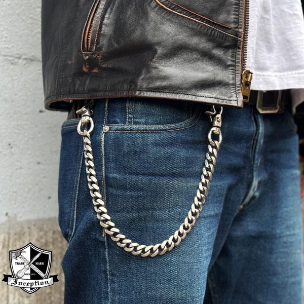 inception ウォレットチェーン　シルバー　アクセサリー　ブラック inception ウォレットチェーン シルバー アクセサリー ブラック 楽天