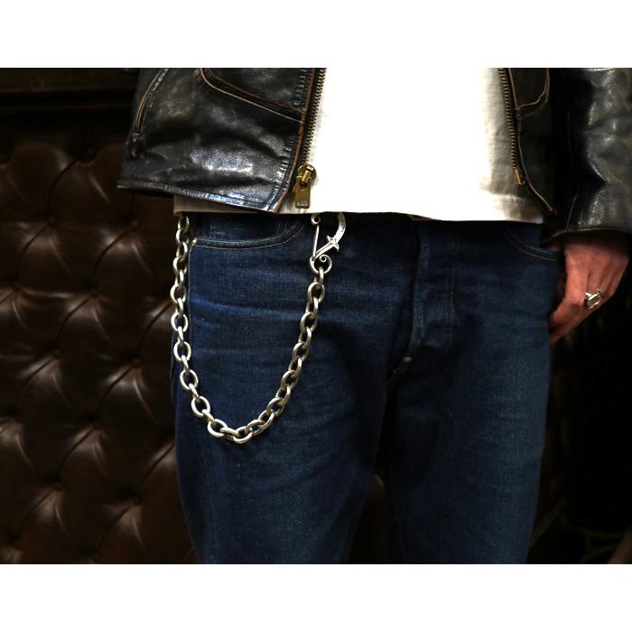 OPUS INCEPTION オーパス インセプション [IPC-10] F-HOLE KARABINER WALLET CHAIN SILVER PLATING Fホールカラビナウォレットチェーン アメカジ  日本製｜gmmstore｜07