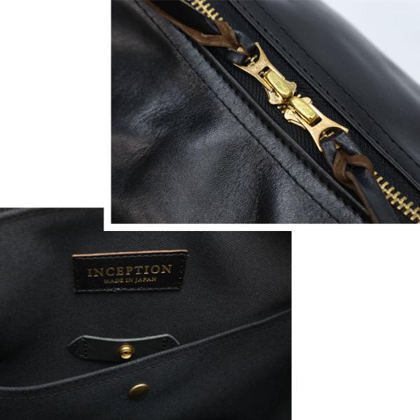 OPUS INCEPTION オーパス インセプション  [IPHSB-08] HORSE HIDE BANANA BAG [ LARGE ]ホースハイドバナナバッグ ラージ 馬革 ホースハイド ホースバッド  茶芯の画像