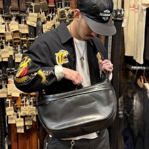 OPUS INCEPTION オーパス インセプション  [IPHSB-08] HORSE HIDE BANANA BAG [ LARGE ]ホースハイドバナナバッグ ラージ 馬革 ホースハイド ホースバッド  茶芯の画像