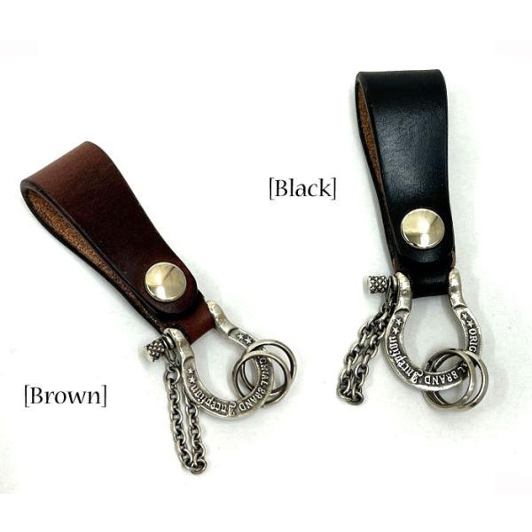 OPUS INCEPTION オーパス インセプション [IPSK-01] UK SADDLE&BRASS Shackle Key Holder Silver Planting |  | 01