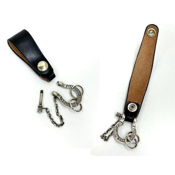 OPUS INCEPTION オーパス インセプション [IPSK-01] UK SADDLE&BRASS Shackle Key Holder Silver Planting |  | 02