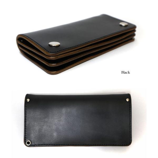 OPUS INCEPTION HORSE BUTT LEATHER TRUCKER WALLET (LONG) [IPW-07