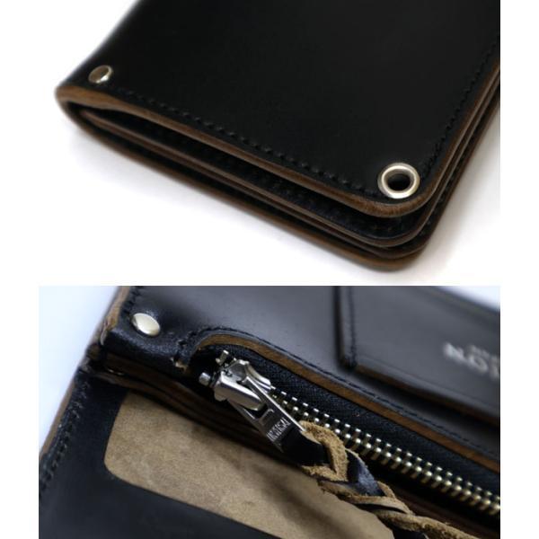 OPUS INCEPTION HORSE BUTT LEATHER TRUCKER WALLET (LONG) [IPW-07