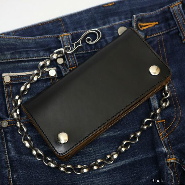 OPUS INCEPTION HORSE BUTT LEATHER TRUCKER WALLET (LONG) [IPW-07