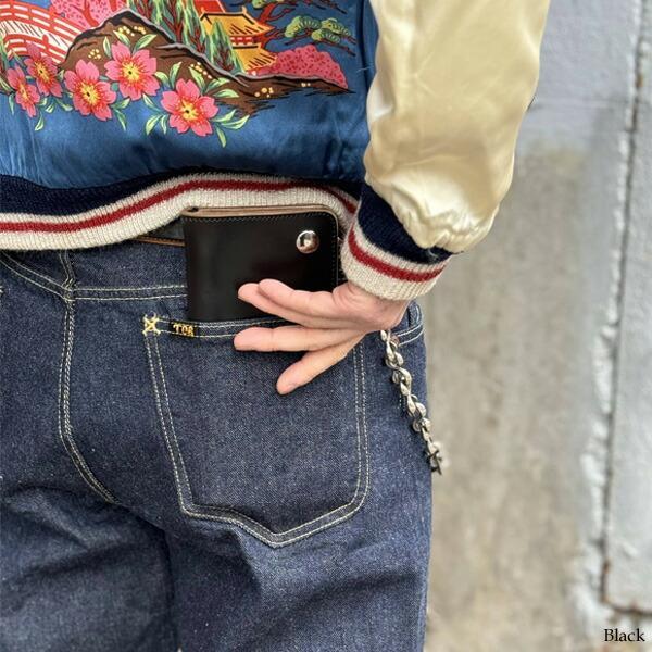 OPUS INCEPTION HORSE BUTT LEATHER TRUCKER WALLET (LONG) [IPW-07